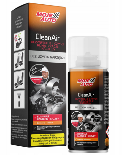 Moje Auto Clean Air Black 19-595 150ml do klimatyzacji